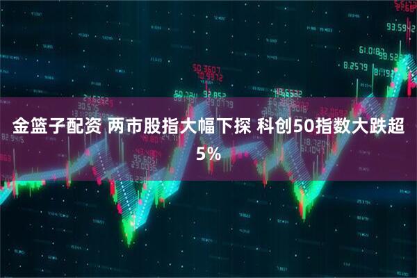金篮子配资 两市股指大幅下探 科创50指数大跌超5%